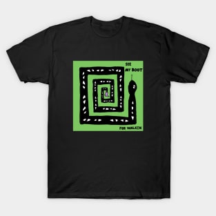 Snake Boot T-Shirt